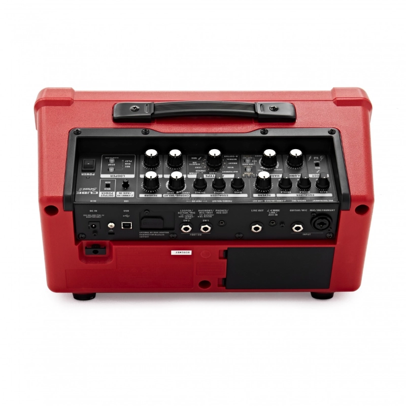 Boss Cube Street II Red Amplificatore Stereo a Batteria 10W Rosso