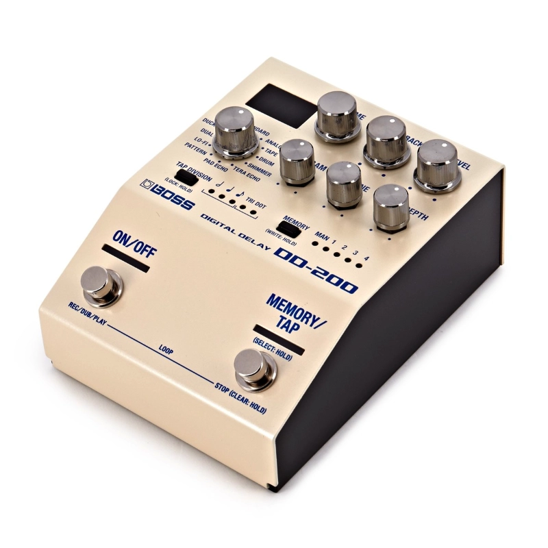 Boss DD200 Digital Delay Effetto Delay Digitale a Pedale per Chitarra