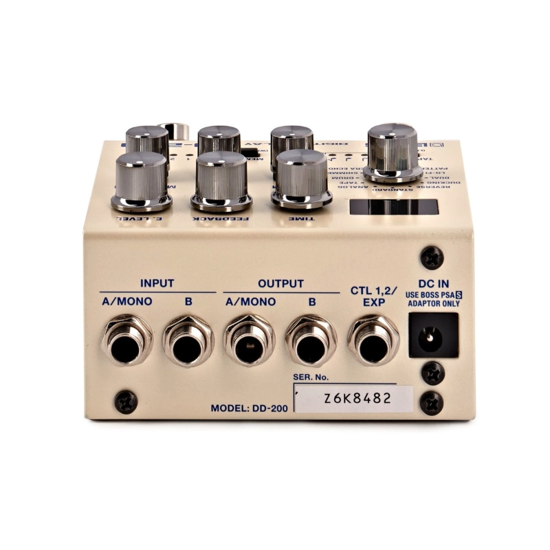 Boss DD200 Digital Delay Effetto Delay Digitale a Pedale per Chitarra