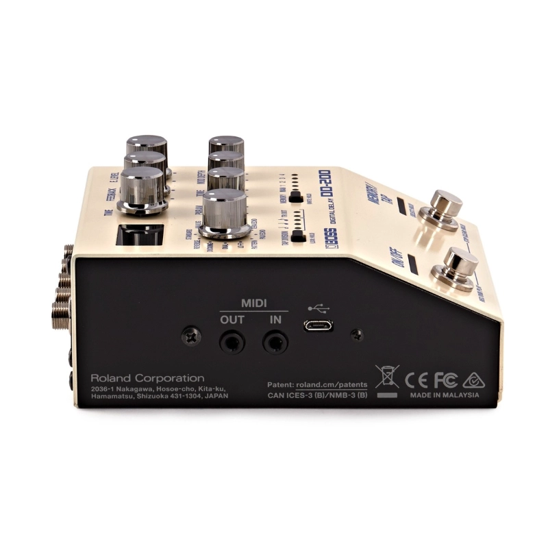 Boss DD200 Digital Delay Effetto Delay Digitale a Pedale per Chitarra