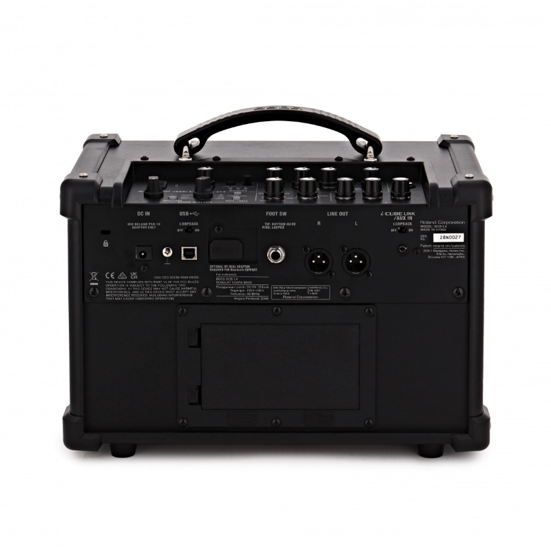 Boss Dual Cube Bass LX Amplificatore Combo 2x5" per Basso 10W