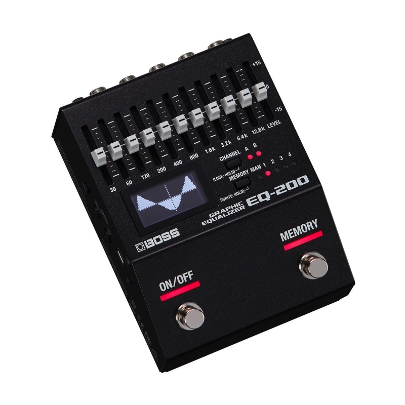 Boss EQ200 Equalizzatore Grafico a Pedale per Chitarra