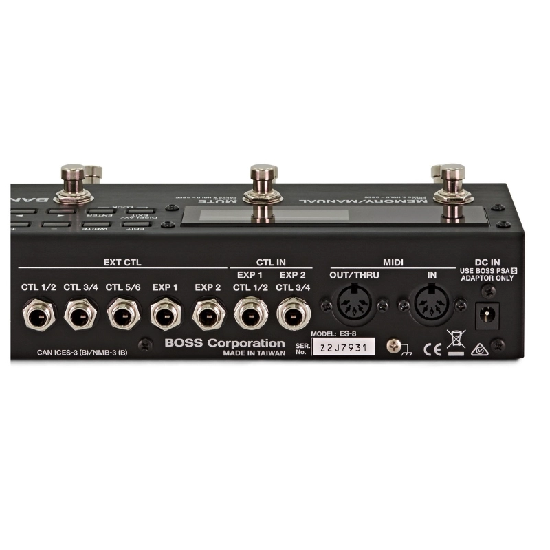 Boss ES8 Sistema di Controllo per Effetti a Pedale