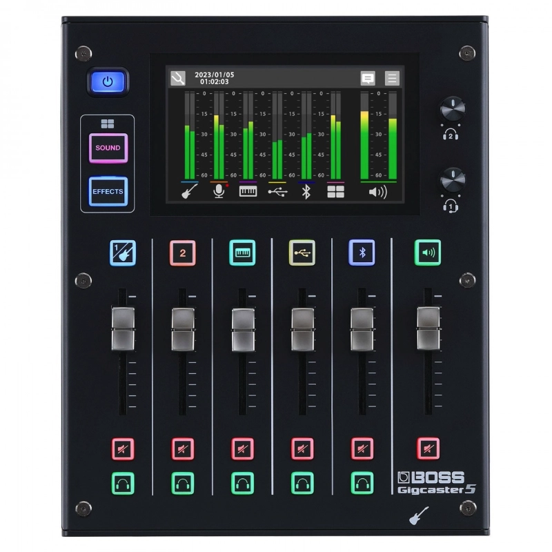 Boss Gigcaster 5 Hub Audio per lo Streaming con Mixer 5 Canali