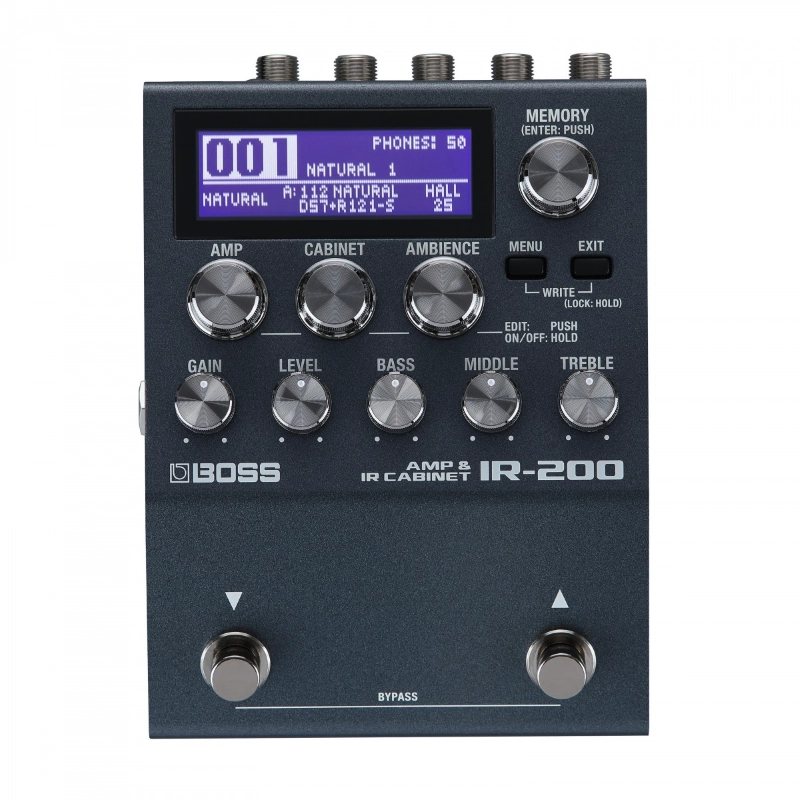 Boss IR200 Simulatore IR di Amplificatore e Cabinet
