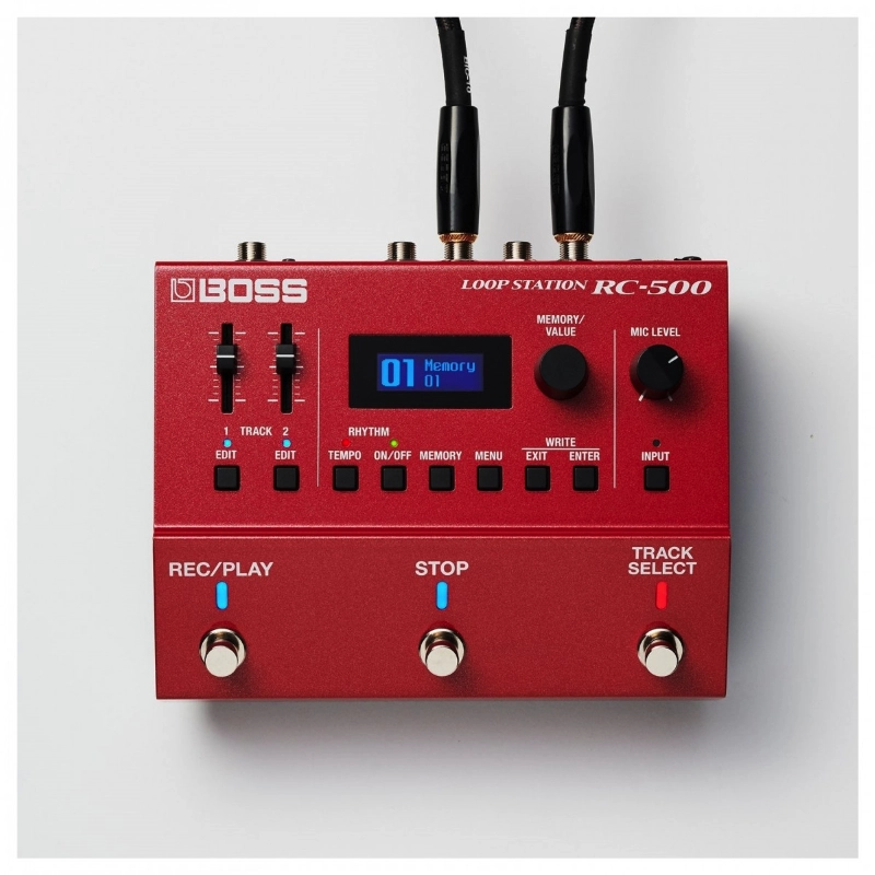 Boss RC500 Loop Station a 2 Tracce per Chitarra Basso e Tastiere