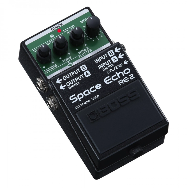 Boss RE2 Space Echo Effetto Delay Riververo a Pedale per Chitarra