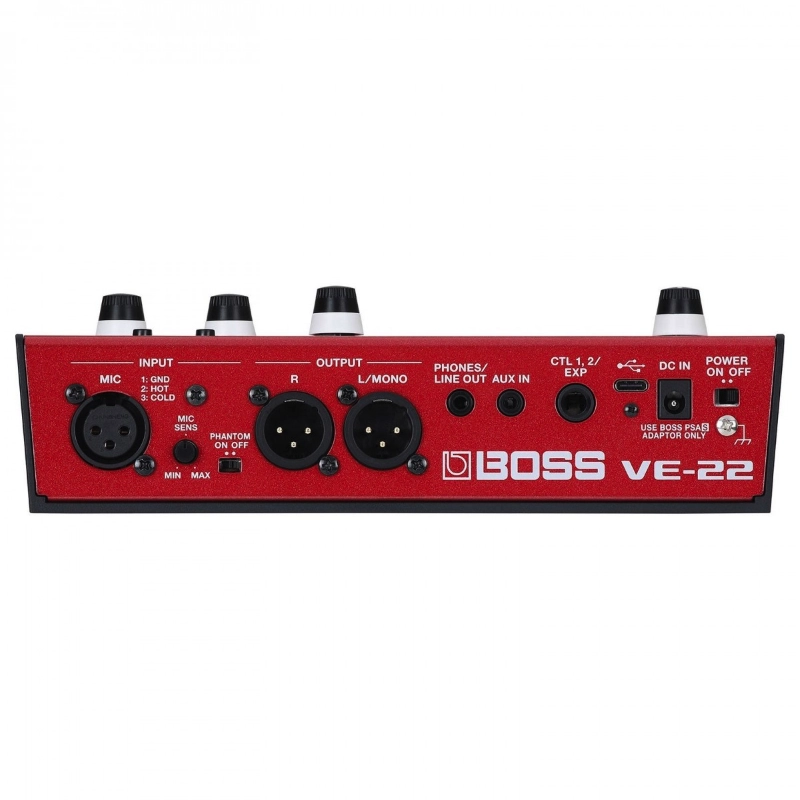 Boss VE22 Processore di Effetti per Voce e Preamp Microfonico