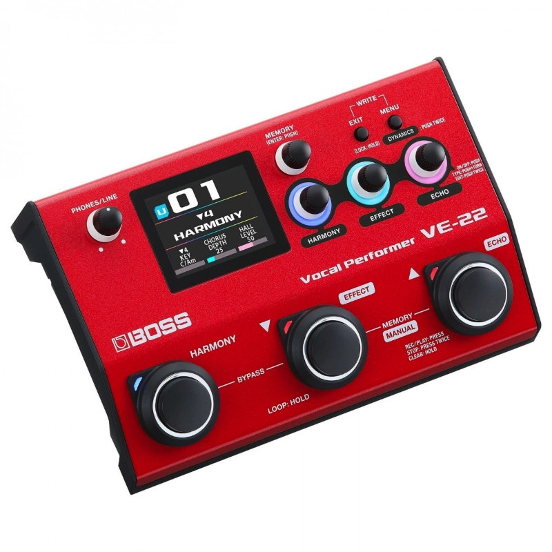 Boss VE22 Processore di Effetti per Voce e Preamp Microfonico