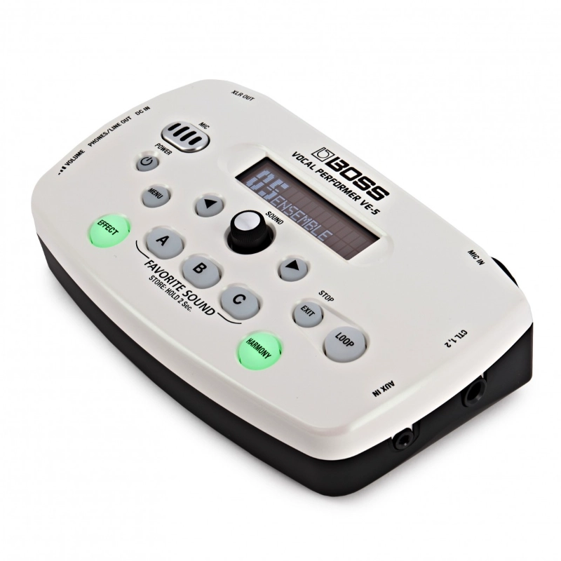 Boss VE5 WH Vocal Performer Effetti Integrati Bianco