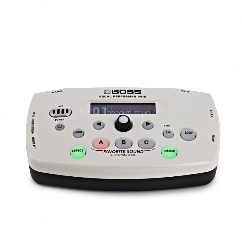 Boss VE5 WH Vocal Performer Effetti Integrati Bianco