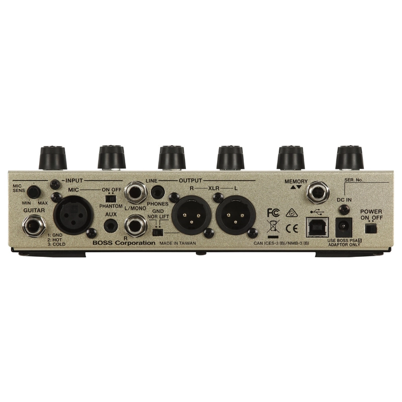 Boss VE8 Processore di Effetti per Voce e Chitarra Acustica