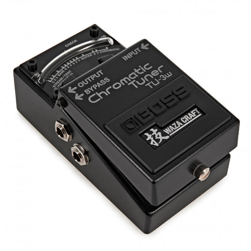 Boss TU3W WAZA Accordatore Cromatico a Pedale per Chitarra e Basso