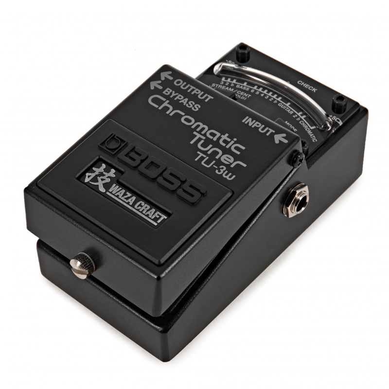 Boss TU3W WAZA Accordatore Cromatico a Pedale per Chitarra e Basso