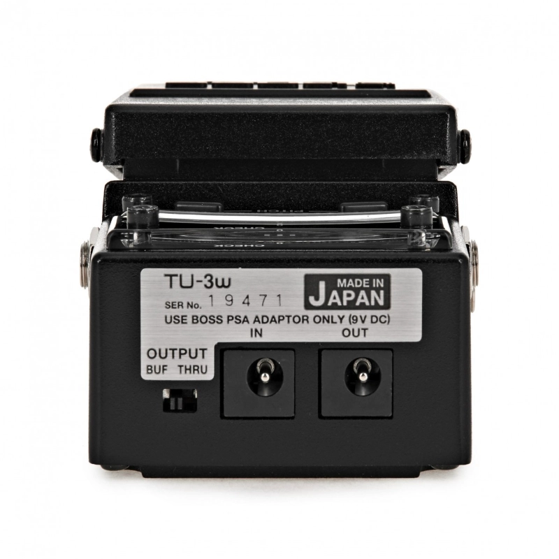 Boss TU3W WAZA Accordatore Cromatico a Pedale per Chitarra e Basso