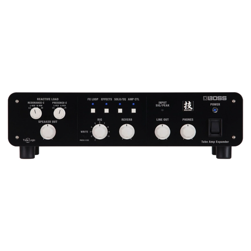 Boss Waza Tube Amp Expander Testata 100W con Load Box Reattiva Simulatore di Cabinet per Effetti