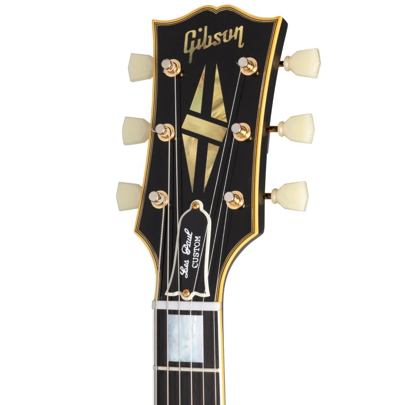 Gibson Custom 1954 Les Paul Custom Staple Pickup Reissue VOS Ebony LPB54VOEBGH1