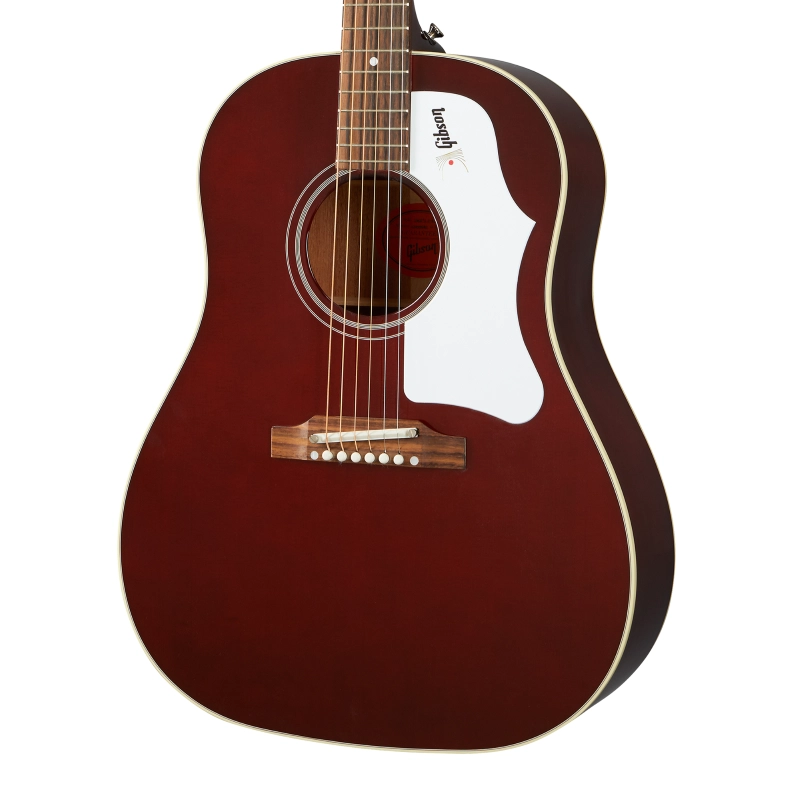 Gibson 60s J-45 Original, Adj Saddle (No pickup) Wine Red OCRS4560WRN