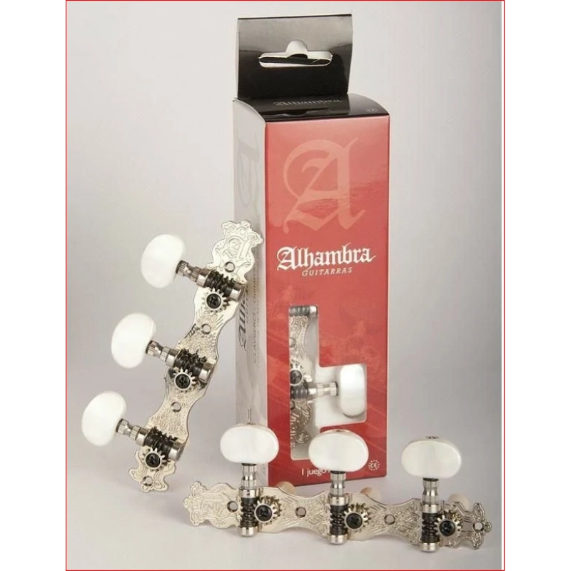 Alhambra Meccaniche N1 Nichelate, Palette Madreperla