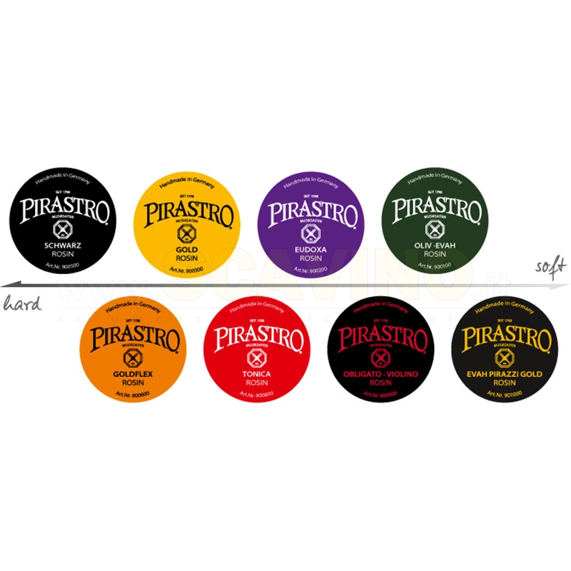 Pece Pirastro 9009 Obligato Colofonia/Rosin corde sintetiche