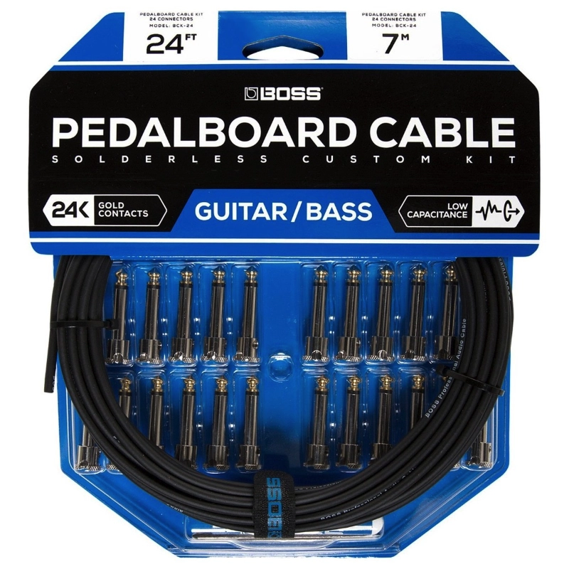 Boss BCK24 Kit Cavo Patch per Effetti a Pedale Senza Saldatura