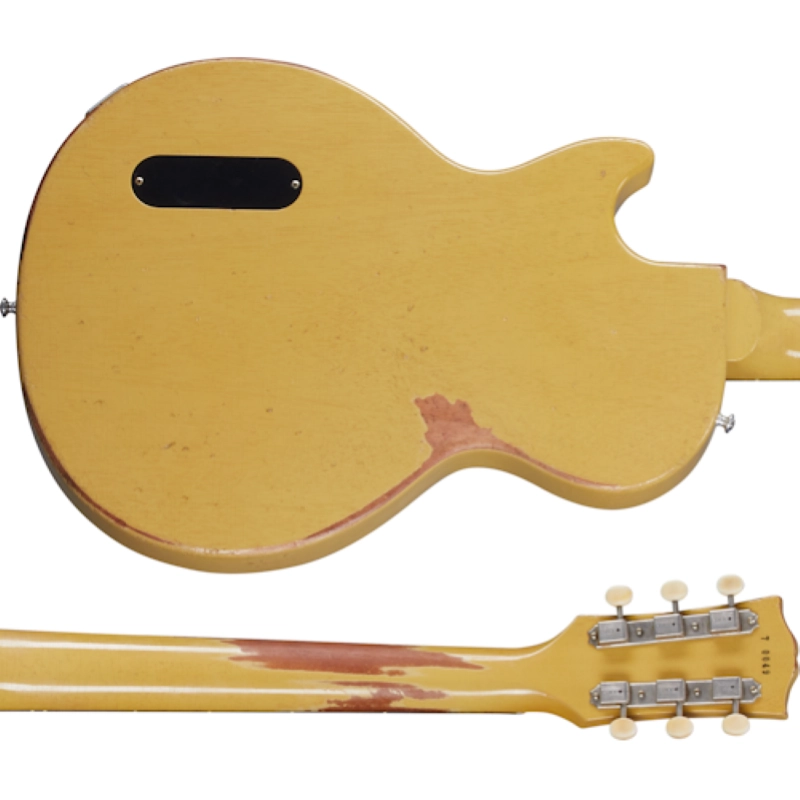 Gibson Custom 1957 Les Paul Junior Single Cut Reissue Heavy Aged TV Yellow LPJRSC57HATVNH1