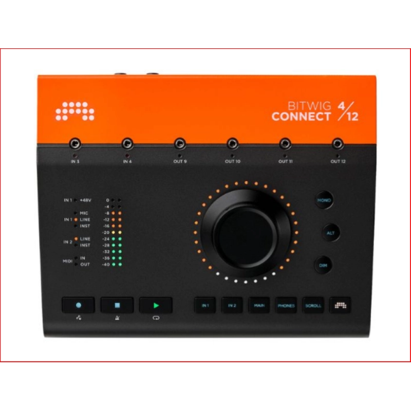 Bitwig Connect 4/12 Interfaccia Audio MIDI con Controllo DAW