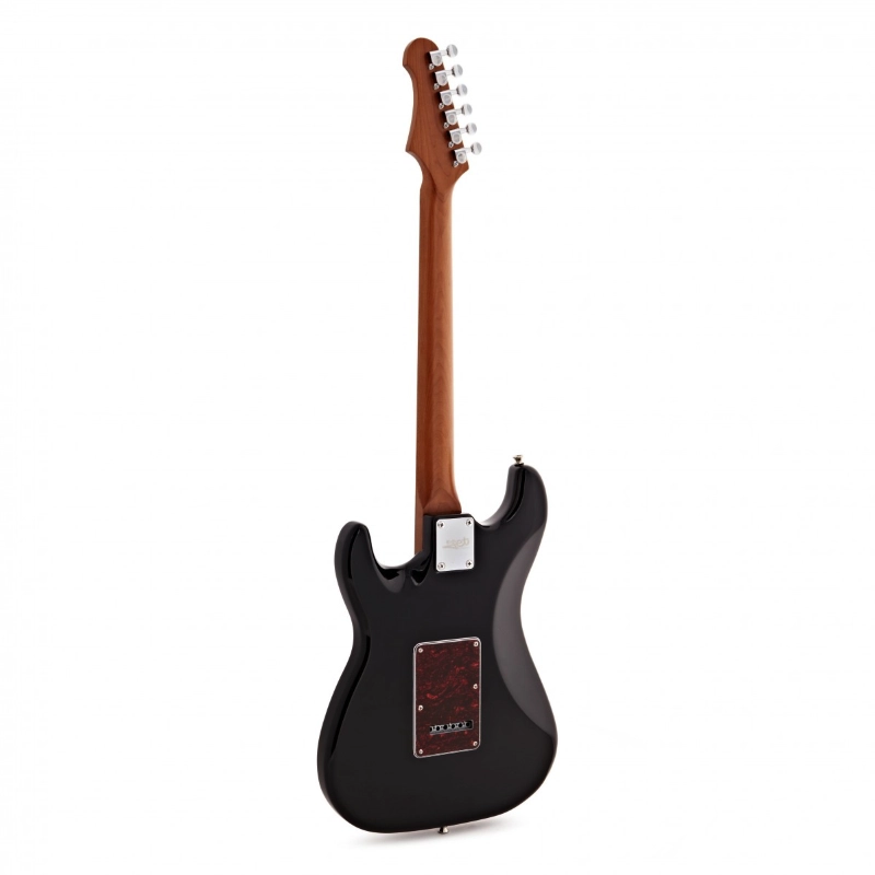 Jet Guitars JS300BK Black Roasted Maple Chitarra Elettrica Nera