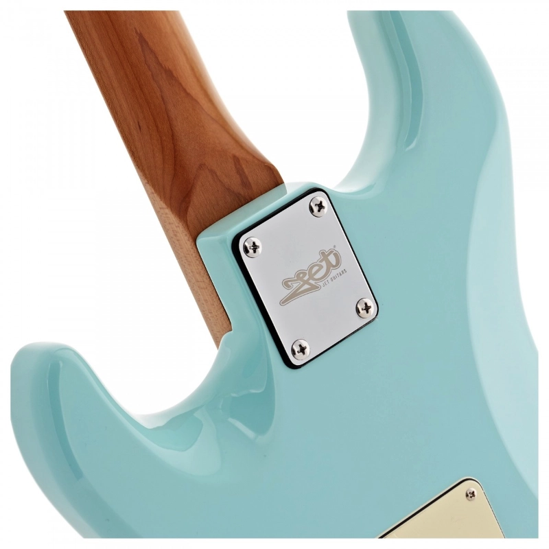 Jet Guitars JS300BL SSS Sonic Blue Roasted Maple Chitarra Elettrica Blu