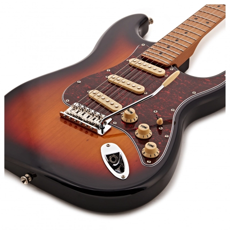 Jet Guitars JS300SB Sunburst Roasted Maple Chitarra Sunburst