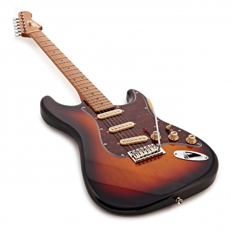 Jet Guitars JS300SB Sunburst Roasted Maple Chitarra Sunburst