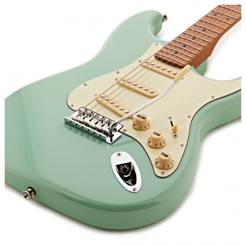 Jet Guitars JS300SFG Seafoam Green Roasted Maple Chitarra Elettrica