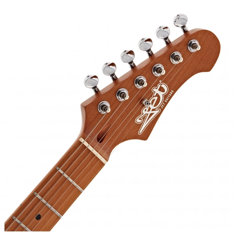 Jet Guitars JS300SFG Seafoam Green Roasted Maple Chitarra Elettrica