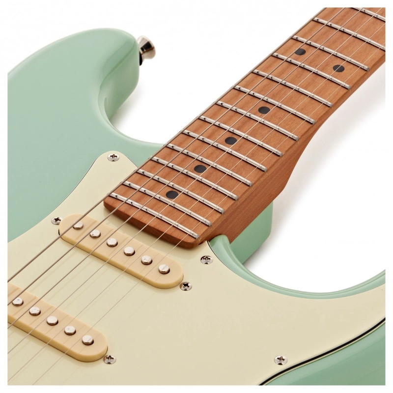 Jet Guitars JS300SFG Seafoam Green Roasted Maple Chitarra Elettrica