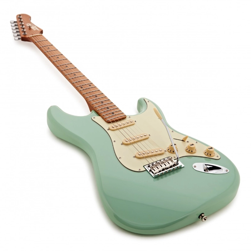 Jet Guitars JS300SFG Seafoam Green Roasted Maple Chitarra Elettrica