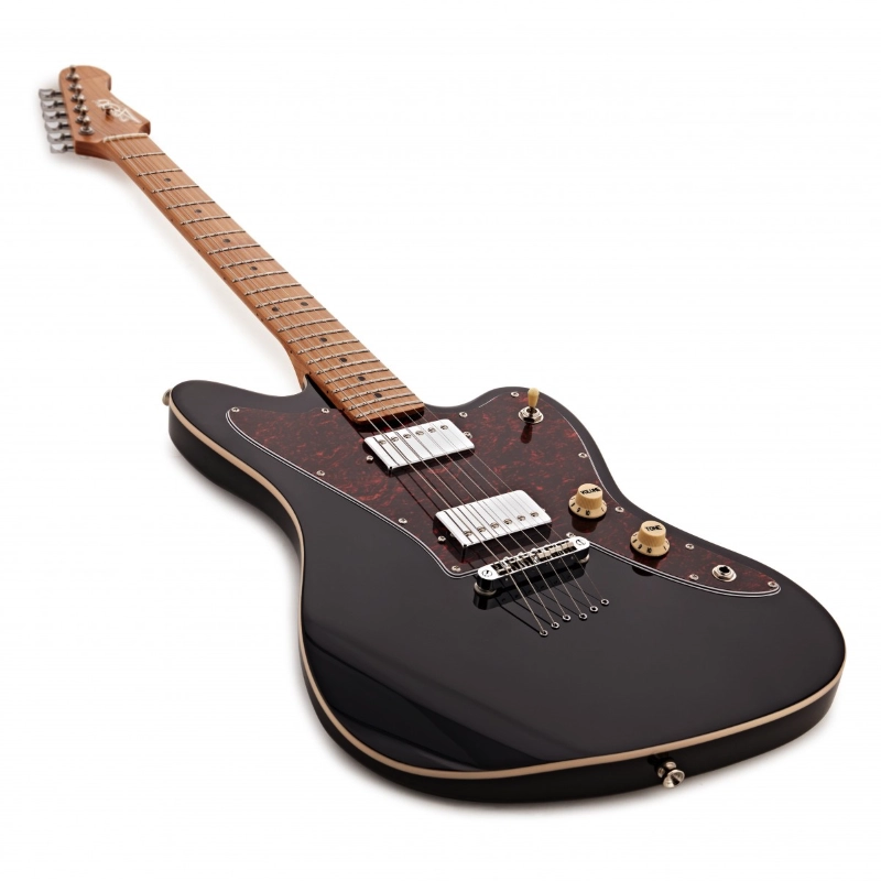 Jet Guitars JJ350BK HH Black Roasted Maple