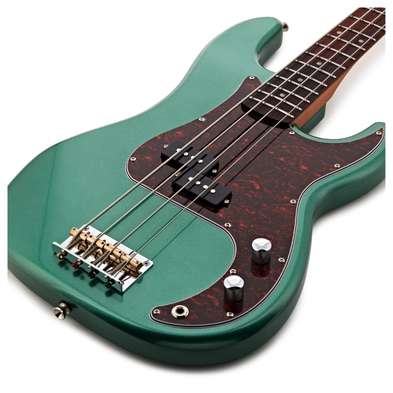 Jet Guitars JPB300SG-R Basso 4 Corde Green