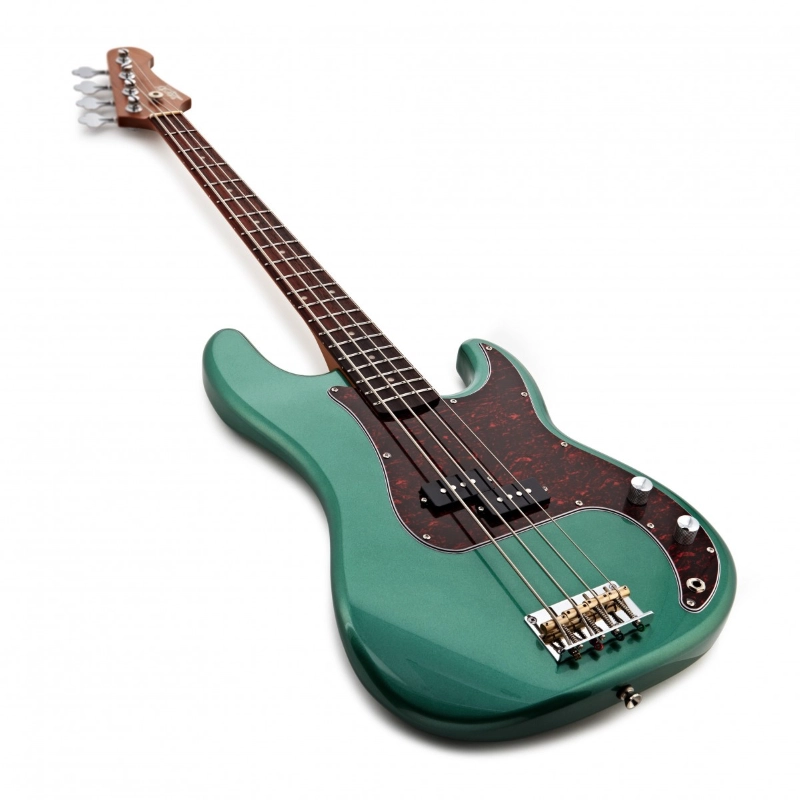 Jet Guitars JPB300SG-R Basso 4 Corde Green