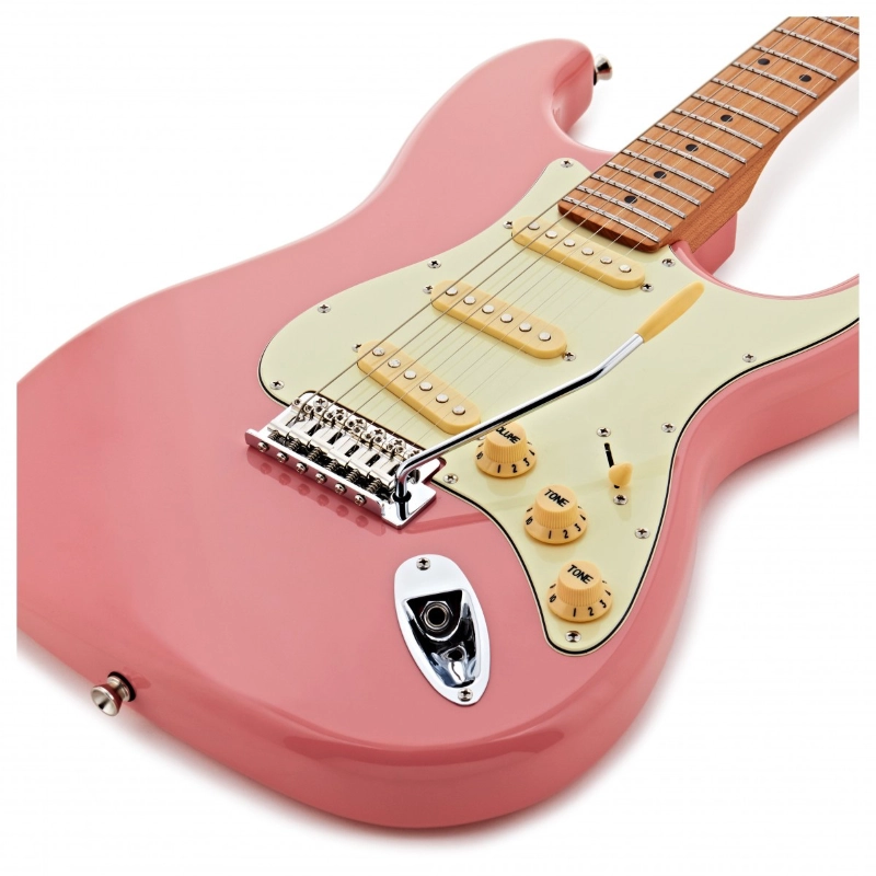 Jet Guitars JS300BGD SSS Burgundy Roasted Maple