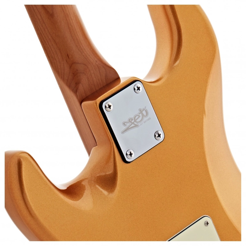 Jet Guitars JS300GD SSS Gold Roasted Maple Chitarra Elettrica