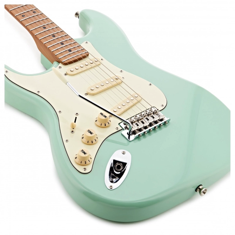 Jet Guitars JS300SFG-LH SSS Chitarra Elettrica Mancina Roasted Seafoam Green