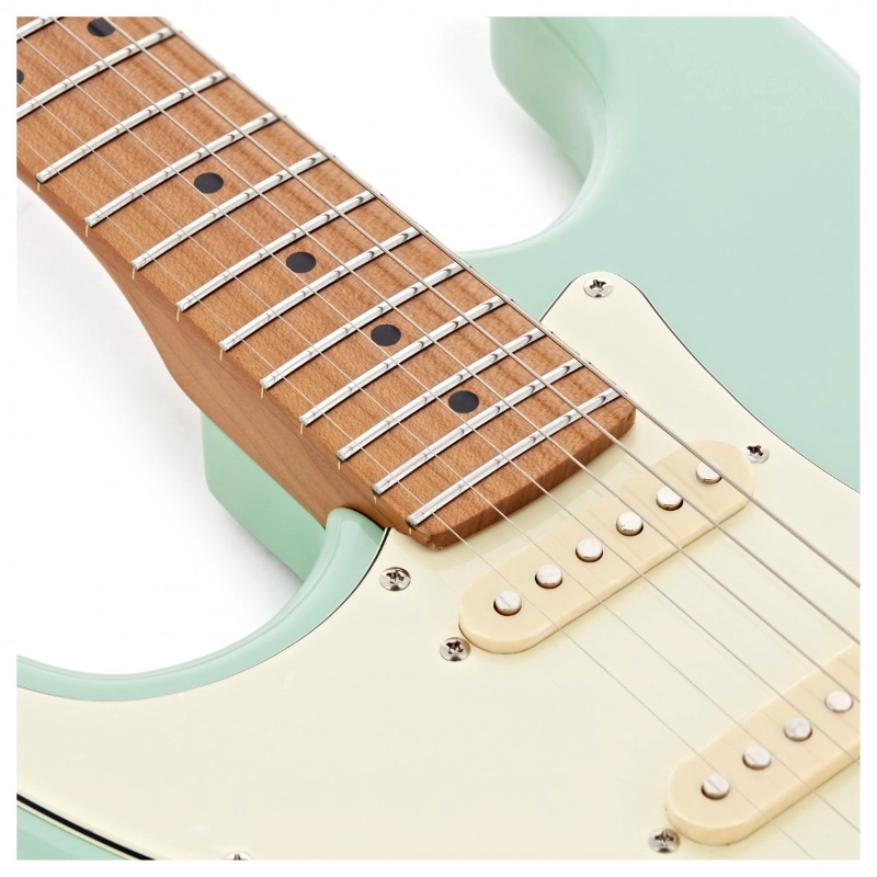 Jet Guitars JS300SFG-LH SSS Chitarra Elettrica Mancina Roasted Seafoam Green