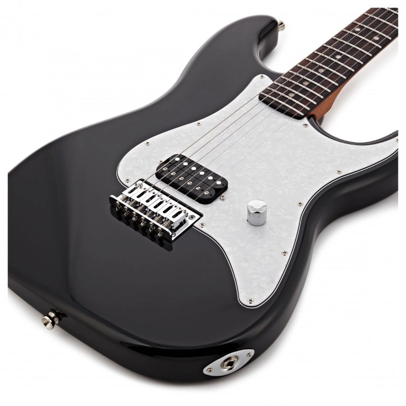 Jet Guitars JS400HT-BK HSS Black Chitarra Elettrica Nera