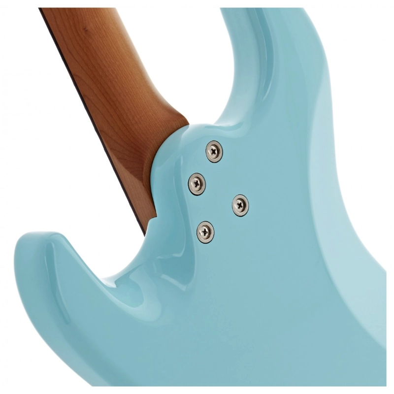 Jet Guitars JS400HT-BL HSS Blue Roasted Maple Tastiera in Palissandro