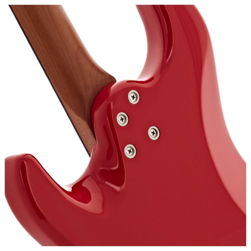Jet Guitars JS400HT-RD HSS Red Roasted Maple Chitarra Elettrica Rossa