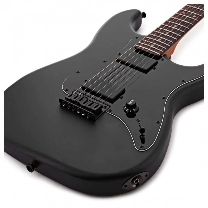 Jet Guitars JS400MBK-R HH Matt Black Roasted Maple