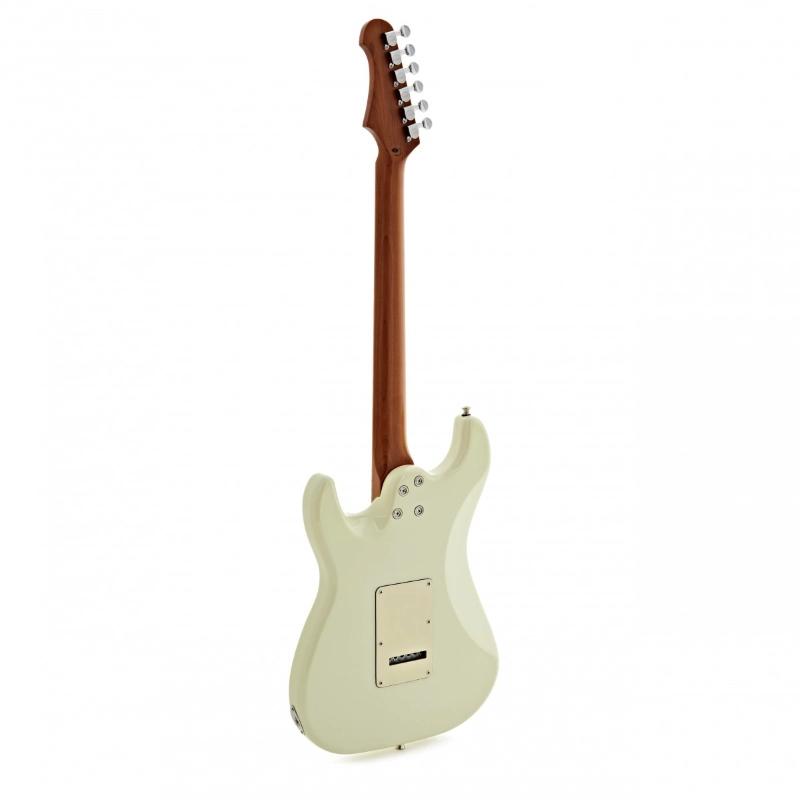 Jet Guitars JS400OW HSS Olympic White Roasted Maple