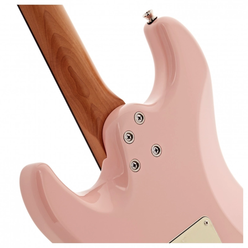 Jet Guitars JS400PK-R HSS Shell Pink Roasted Maple Tastiera Palissandro