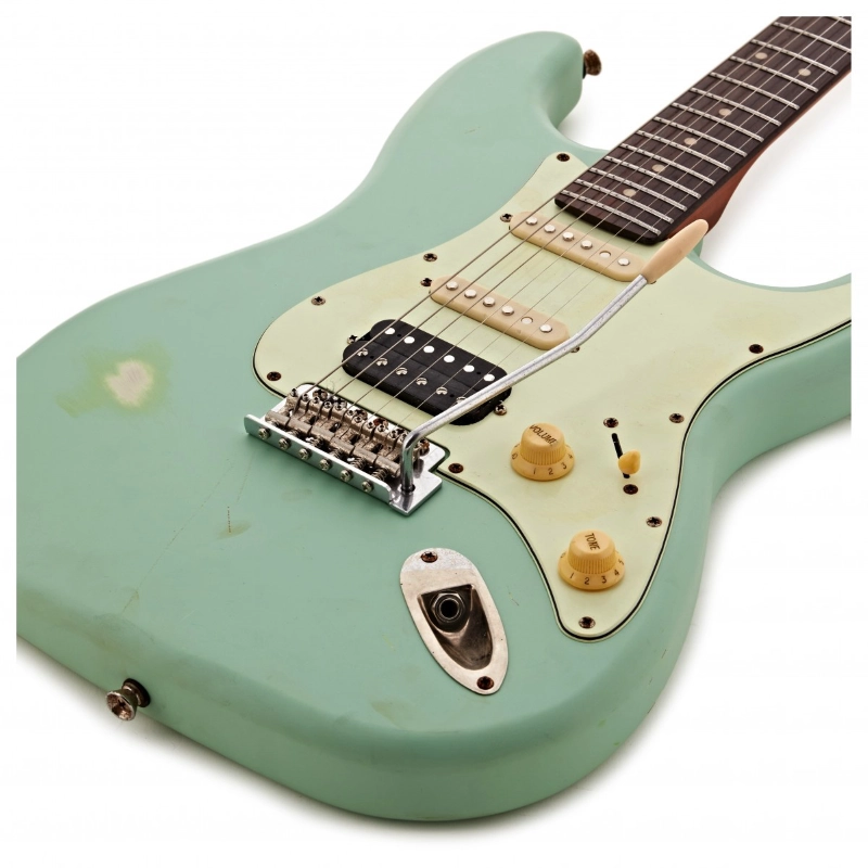 Jet Guitars JS400-RELIC-SFG HSS Relic Seafoam Green Roasted Maple
