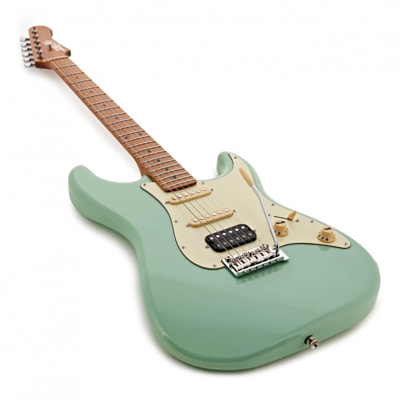 Jet Guitars JS400SFG HSS Seafoam Green Roasted Maple